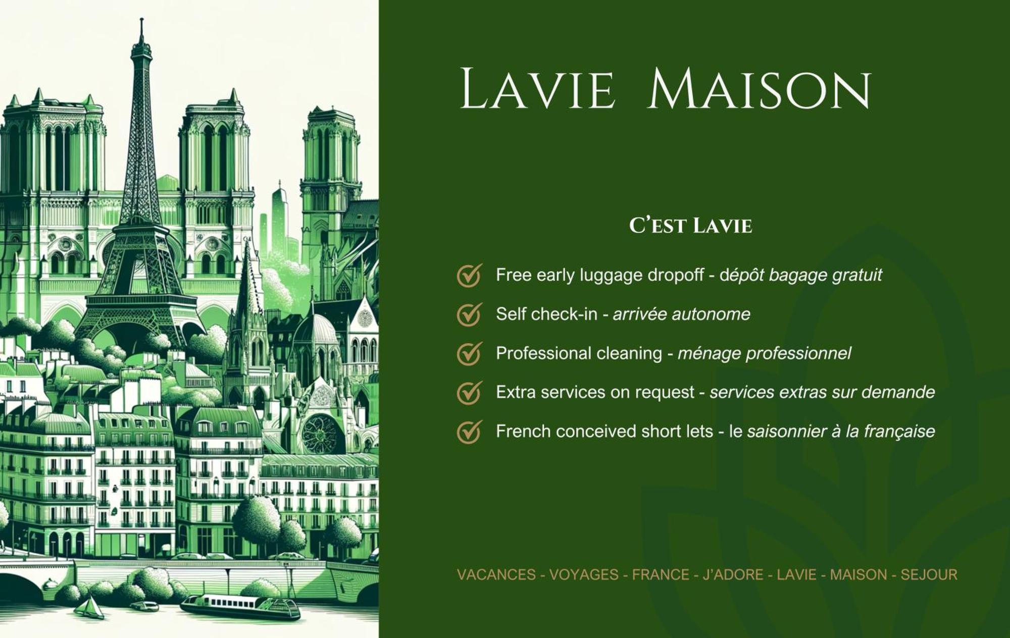 Lavie Maison Balneo Garden Flat Bordeaux Ngoại thất bức ảnh
